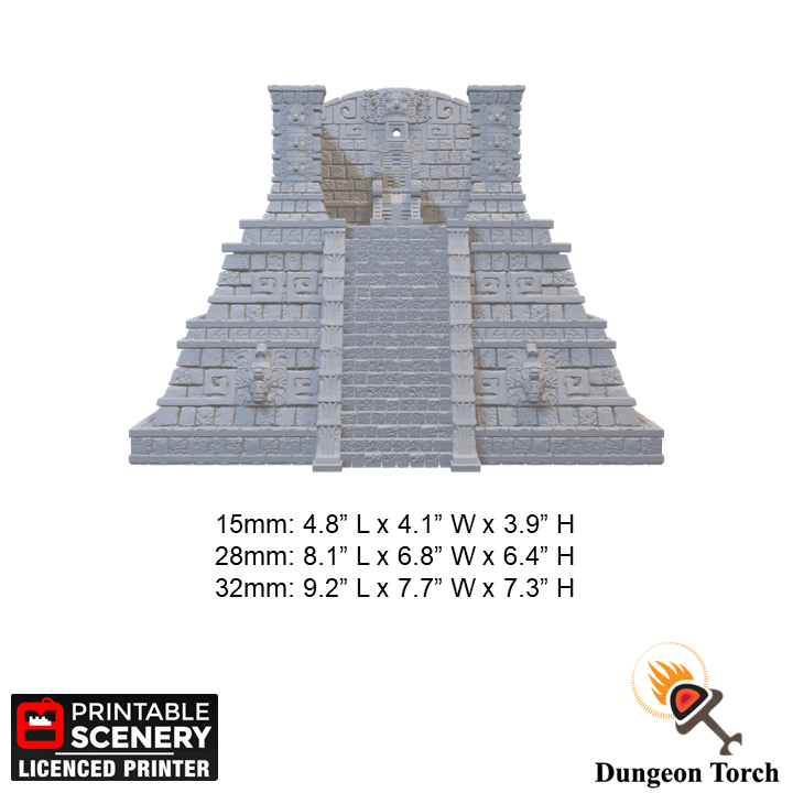 Ancient Throne 15mm 28mm 32mm for D&D Terrain, DnD Terrain, Pathfinder Terrain, Alien Ruins, Ancient Civilization Throne