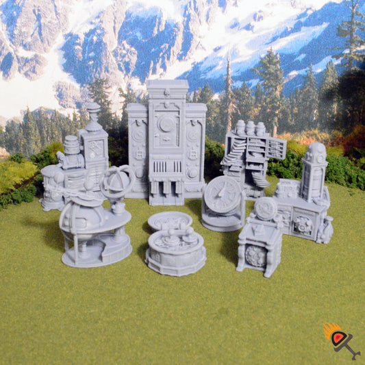 Arcane Workstations 15mm 28mm 32mm for D&D Terrain, DnD Pathfinder, Rise of the Halflings, Miniature Workshop, Diorama