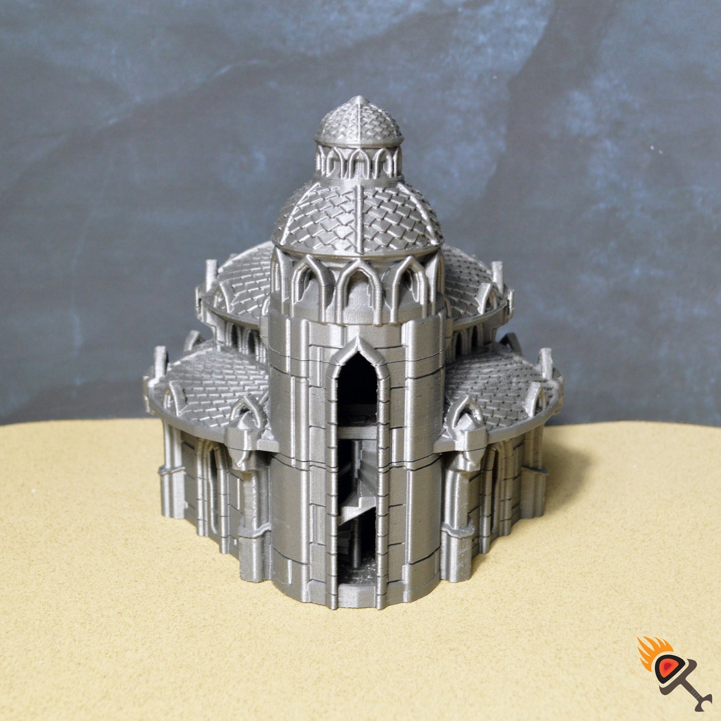 Atlantis 15mm 28mm 32mm for D&D Terrain, DnD Pathfinder Aquatic Adventure, Underwater Campaign Building - Dark Realms Building 2