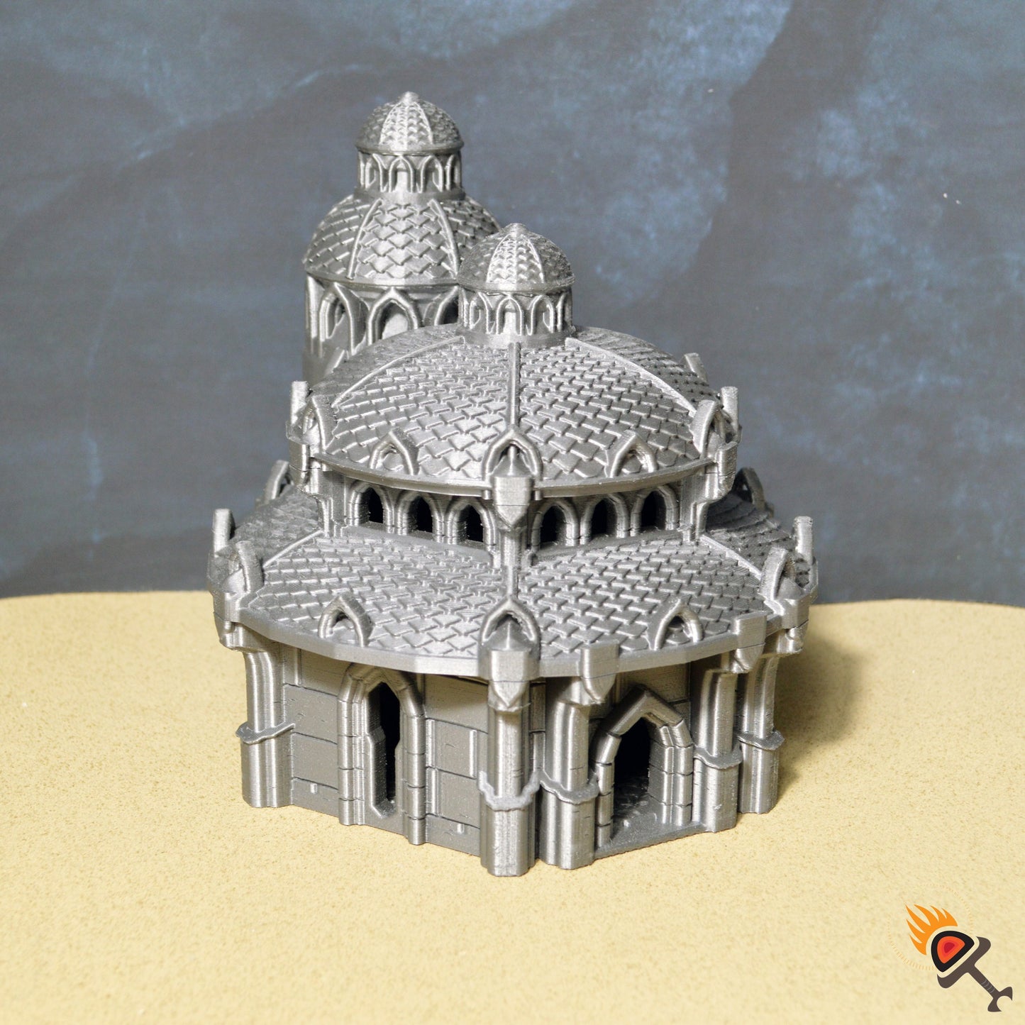 Atlantis 15mm 28mm 32mm for D&D Terrain, DnD Pathfinder Aquatic Adventure, Underwater Campaign Building - Dark Realms Building 2