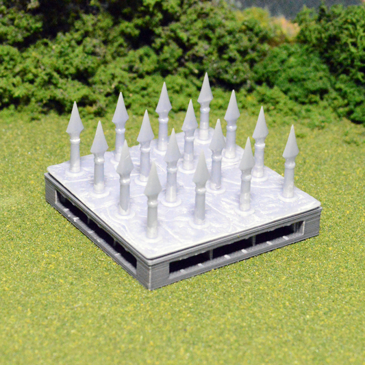 Spear Floor Trap 28mm for D&D Terrain, Modular OpenLOCK Building Tiles, DnD Dungeon Terrain