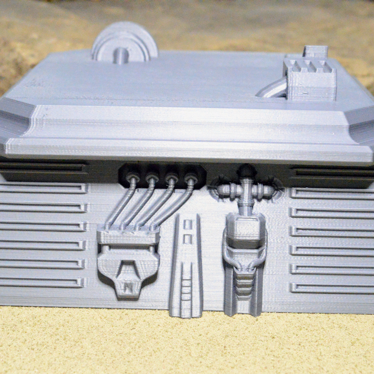 Sci-Fi Settlement: Storm Bunker 15mm 28mm 32mm for Star Wars Legion D&D DnD Pathfinder Warhammer 40k Terrain