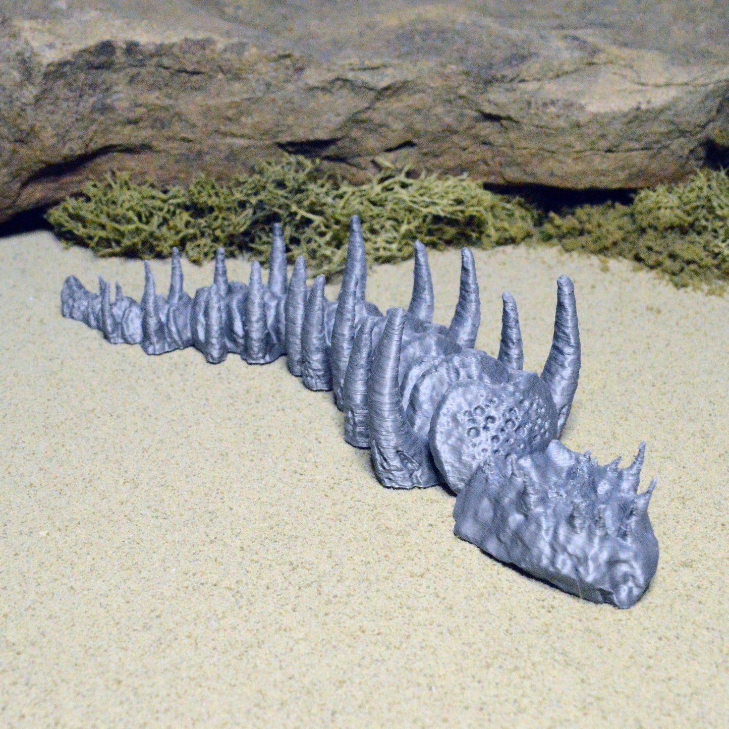 Sea Monster Remains 15mm 28mm 32mm for D&D Terrain, DnD Pathfinder Coastal Underwater Leviathan Bones