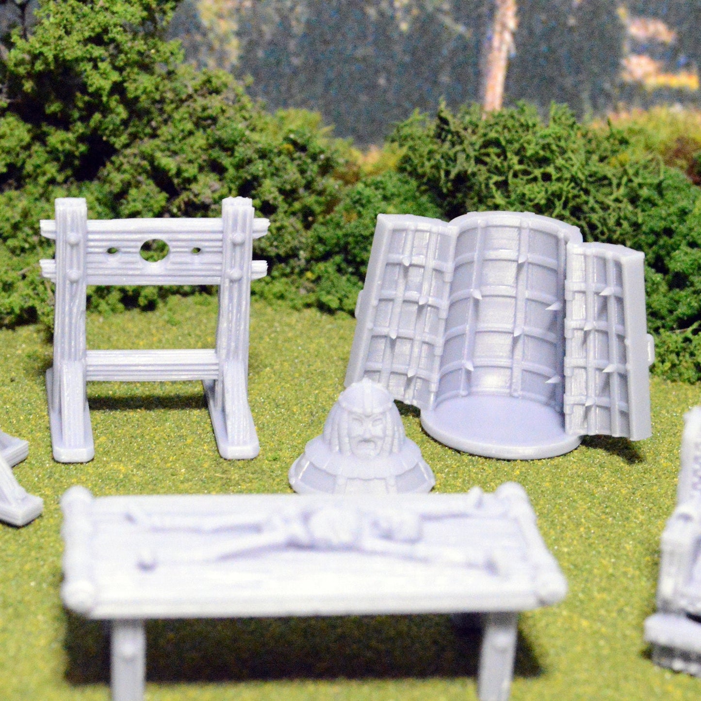 Torture Tools 15mm 28mm for D&D Terrain, DnD Pathfinder Dungeon Guardhouse