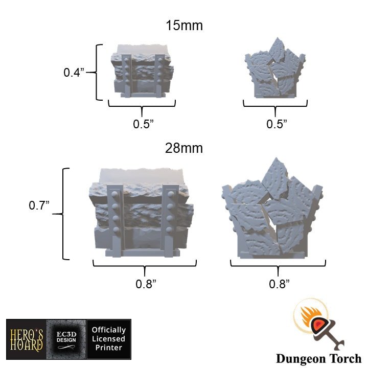Miniature Hearth and Firewood Rack 15mm 28mm for D&D Terrain, DnD Pathfinder Inn Tavern Furniture