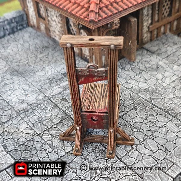Torture Tools 15mm 28mm for D&D Terrain, DnD Pathfinder Dungeon Guardhouse