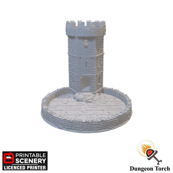 Winterdale Dice Tower with Tray for D&D DnD Pathfinder Wargame, Dungeons and Dragons Dice Roller, Board Game Accessory