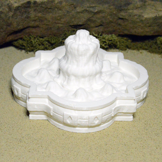Miniature Water Fountain 15mm 28mm 32mm for D&D Terrain, DnD Pathfinder Diorama