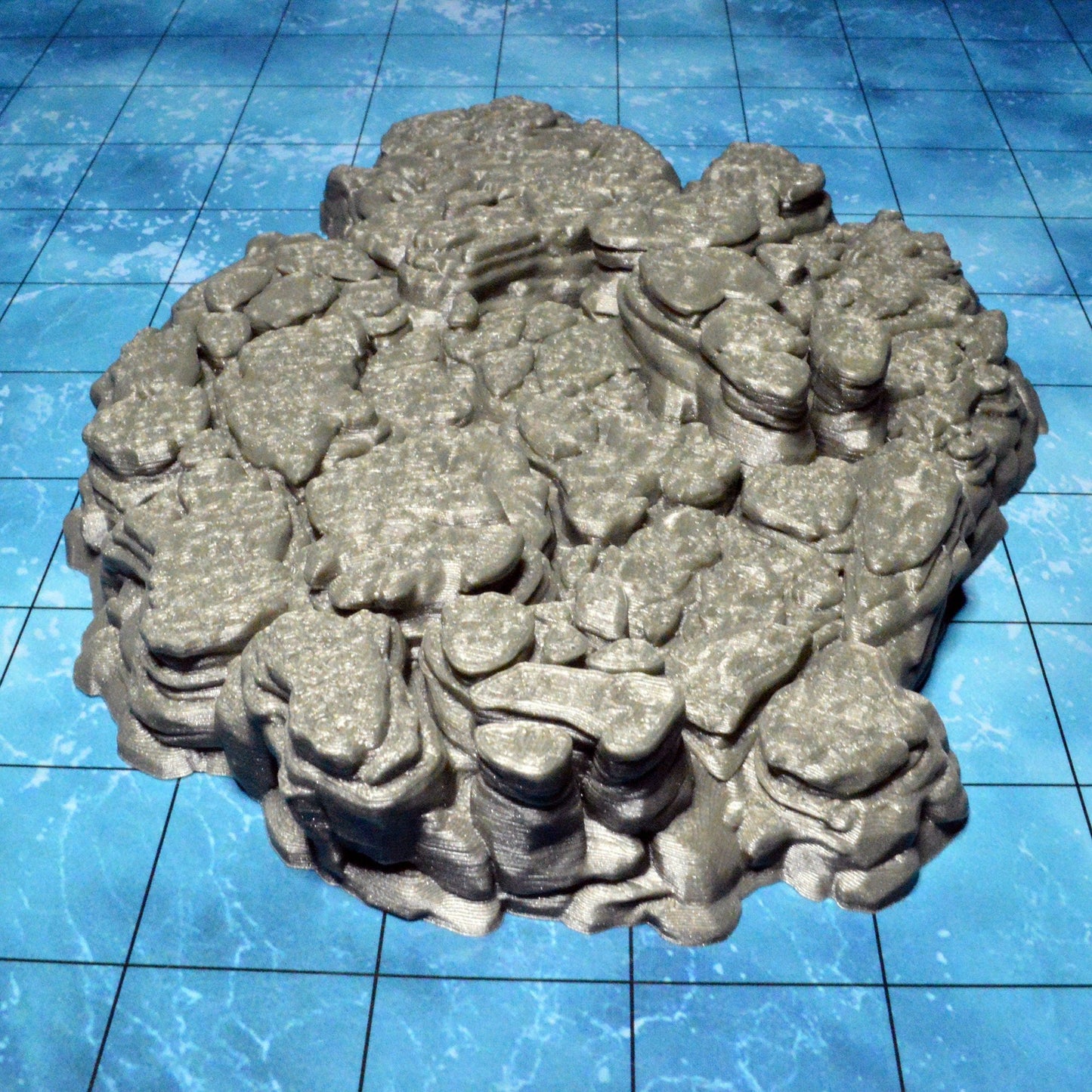 Cavern Floors 15mm 28mm for D&D Terrain, DnD Pathfinder Grotto Underdark, Out of the Abyss